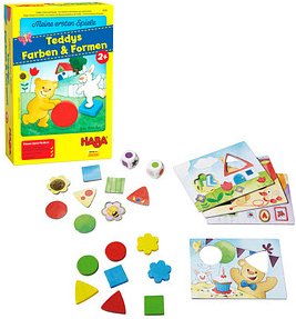 Thumbnail - HABA® Meine ersten Spiele – Teddys Farben und Formen Lernspielzeug, 1 St.