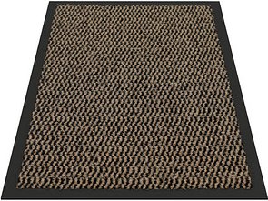 WESEMEYER Fußmatte Stanton ocker-schwarz 90,0 x 150,0 cm