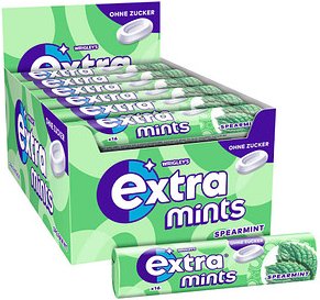 extra® mints Bonbons 24x 16 Dragees
