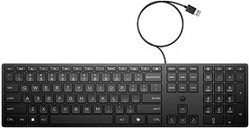 HP 320K Tastatur kabelgebunden schwarz