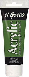 Thumbnail - KREUL el Greco Acrylfarbe olivgrün 75,0 ml, 1 St.