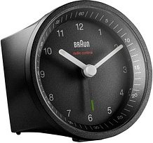 Thumbnail - BRAUN Funkwecker BC 07 B-DCF schwarz Kunststoff, Ø 8,0 cm