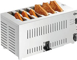 Bartscher TS60 Toaster silber