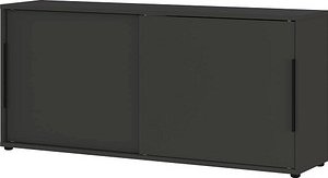 GERMANIA Schiebetürenschrank Mailand, 4373-547 grafit 2 Fachböden 160,0 x 40,0 x 74,0 cm
