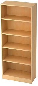 HAMMERBACHER Aktenregal Gradeo ahorn 80,0 x 40,0 x 200,4 cm, 1 St.