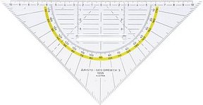 Thumbnail - ARISTO Geodreieck 22,5 cm