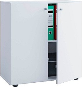 VCM my office Aktenschrank L, 913928 weiß 1 Fachboden 70,0 x 39,0 x 74,0 cm