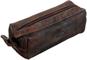 PRIDE & SOUL Schlampermäppchen graubraun, 20,0 x 7,0 cm