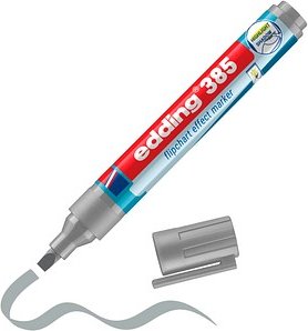 edding 385 Flipchart-Marker silber 1,0 - 5,0 mm, 1 St.