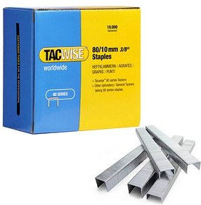 10.000 TACWISE™ Tackerklammern Typ 80/10mm, 0383 10 mm