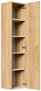 Thumbnail - POSSEIK Bad-Hängeschrank LEVANA XXL eiche gold 35,0 x 30,0 x 150,0 cm