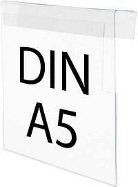 Thumbnail - EICHNER Sichttaschen geschlossen DIN A5 quer transparent glatt, 50 St.