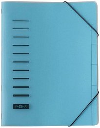 PAGNA Ordnungsmappe 6 Fächer blau, 1 St.