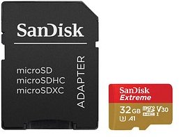 SanDisk Speicherkarte microSDHC-Card Extrem 32 GB