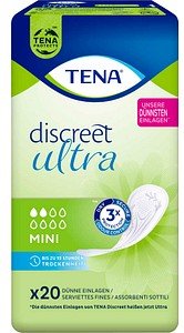 TENA Slipeinlagen discreet ultra MINI für Slip, 20 St.