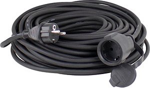 Thumbnail - as-Schwabe Verlängerungskabel 25,0 m schwarz