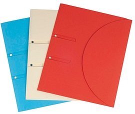 ELCO Ösenhefter Ordo Collecto Karton farbsortiert DIN A4 überbreit, 3 St.