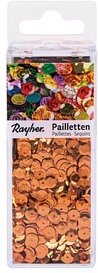 Rayher Streu-Pailletten kupfer gewölbt Ø 6,0 mm, 4.000 St.