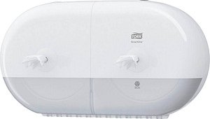 TORK Toilettenpapierspender SmartOne® T9 Mini 682000 weiß Kunststoff