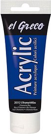 KREUL el Greco Acrylfarbe ultramarinblau 75,0 ml