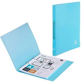 Exacompta Chromaline Pastell Ringbuch 2-Ringe pastellblau 2,0 cm DIN A4, 1 St.