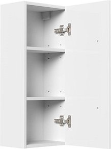 Thumbnail - POSSEIK Bad-Hängeschrank LEVANA S weiß glanz 30,0 x 20,0 x 70,0 cm