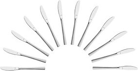 Amefa Messer Dante silber satiniert, 12 St.