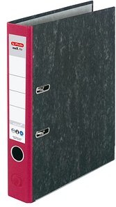 Thumbnail - herlitz maX.file nature Ordner rot marmoriert Karton 5,0 cm DIN A4, 1 St.