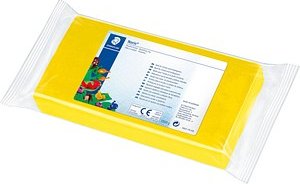 STAEDTLER Knete Noris Club Plastilin 8421 gelb, 1,0 kg