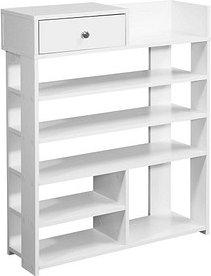 Thumbnail - WOHNLING Schuhregal weiß 75,0 x 24,0 x 93,0 cm, 1 St.
