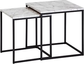 Thumbnail - WOHNLING Beistelltische-Set weiß