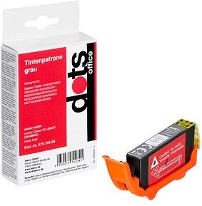 Thumbnail - dots grau Druckerpatrone kompatibel zu Canon CLI-526 GY