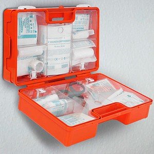 WIHEDÜ Erste-Hilfe-Koffer DIN 13157 orange