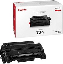 Thumbnail - Canon 724 BK schwarz Toner