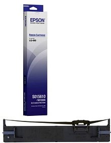 EPSON S015610 schwarz Farbband, 1 St.