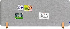 Thumbnail - Legamaster Tischtrennwand ELEMENTS 7-209832, grau 160,0 x 60,0 cm, 1 St.