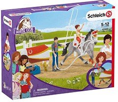 Schleich® Horse Club 42443 Mias Voltigier-Reiter Spielfiguren-Set