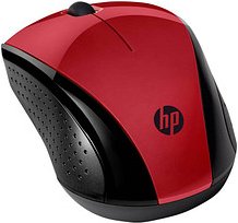 HP 220 Maus kabellos rot, schwarz