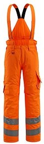 Thumbnail - MASCOT® unisex Warnschutz-Latzhose Ashford fluororange Größe 4XL