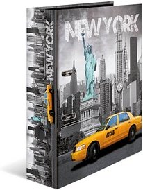 Thumbnail - HERMA Trendmetropolen Motivordner New York 7,0 cm DIN A4, 10 St.