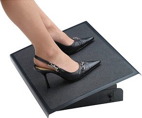 Fellowes Fußstütze schwarz Stahl