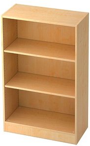 HAMMERBACHER Aktenregal Gradeo ahorn 80,0 x 40,0 x 127,0 cm, 1 St.