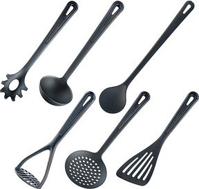 WESTMARK Küchenhelfer-Set Gentle Kunststoff schwarz, 1 Set