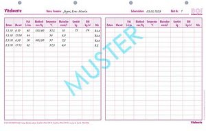 BOI Vitalwerte (A) + (S) Formulare, 50 St.