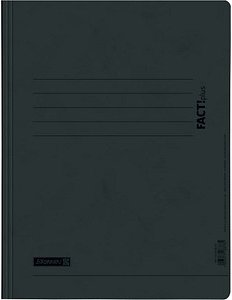 BRUNNEN Spiralhefter FACT!plus Karton schwarz DIN A4