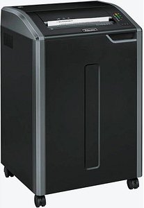 Fellowes Powershred 485i Aktenvernichter mit Streifenschnitt P-2, 5,8 mm, bis 37 Blatt, schwarz