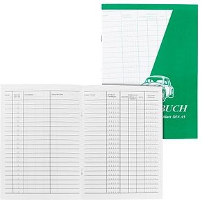 Fahrtenbuch, Pkw mit Kraftstoffverbrauch Formularbuch 4251, 1 St.