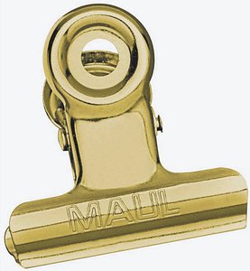 Thumbnail - MAUL Foldbackklammern gold 3,0 cm, 10 St.