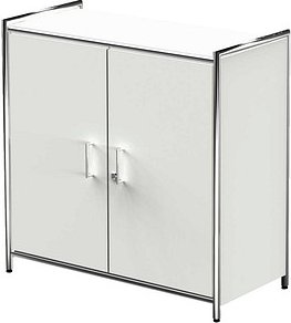 Kerkmann Sideboard Lago, 13794410 weiß 80,0 x 38,0 x 78,0 cm, 1 St.