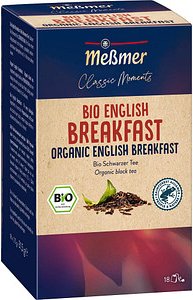 Meßmer English Breakfast Bio-Tee 18 Portionen
